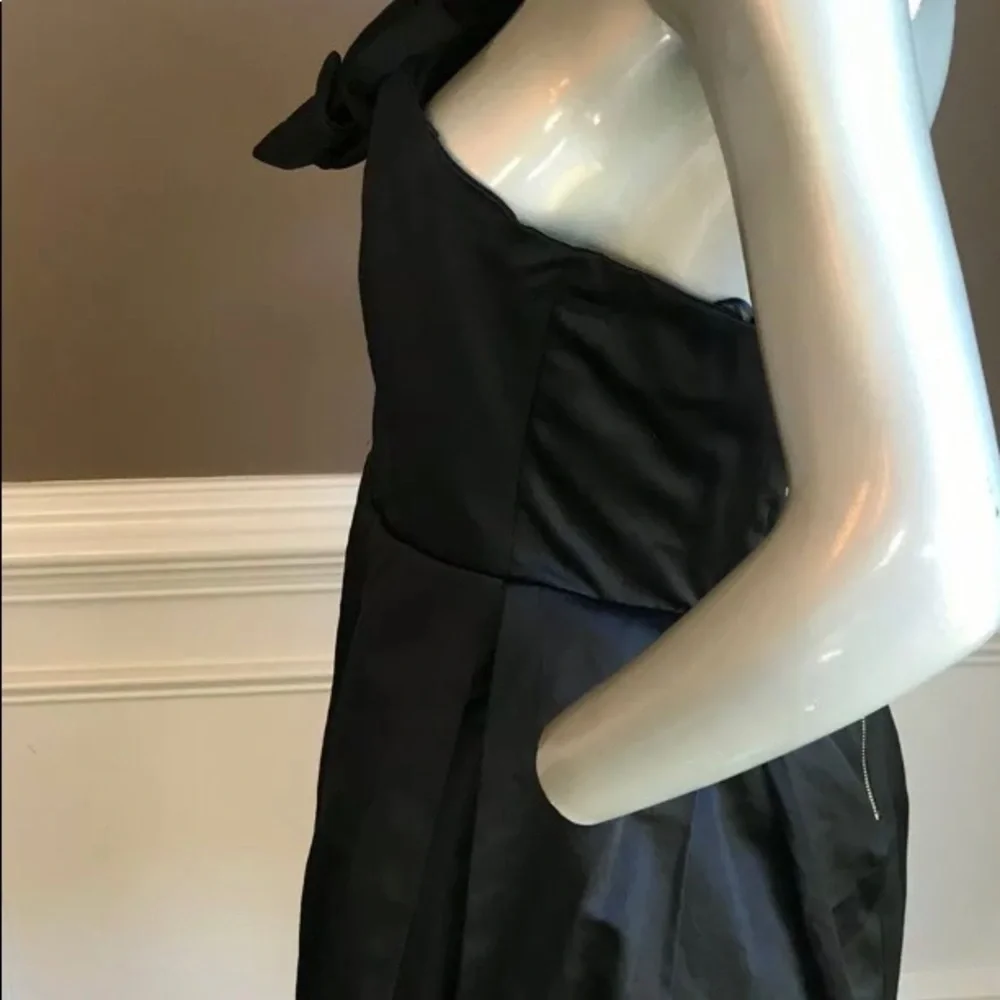 Kate Young For Target Black Strapless Sz 10 Bow